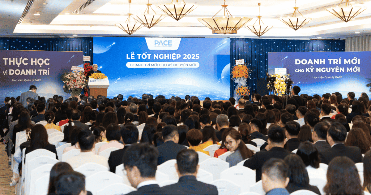 Học viện Quản lý PACE tổ chức Lễ tốt nghiệp 2025 với chủ đề "Doanh trí mới cho kỷ nguyên mới"